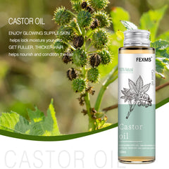 100% Pure Castor Oil – Hair, Lash & Brow Growth Oil