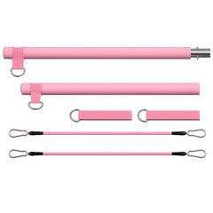 Portable Pilates Tensioner Kit – Resistance Band Fitness Set with Storage Bag