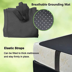 MAXSHARER Grounding Leather Sleep Mat – Earthing Mattress Pad