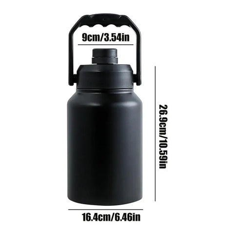 128oz Insulated Wide Mouth Water Bottle