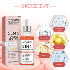 5-in-1 Vitamin C & Hyaluronic Acid Face Serum