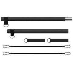 Portable Pilates Tensioner Kit – Resistance Band Fitness Set with Storage Bag