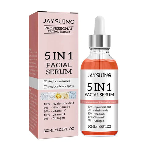5-in-1 Vitamin C & Hyaluronic Acid Face Serum