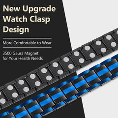 Men’s Titanium Magnetic Therapy Bracelet