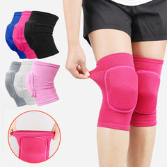 2pcs Sports Compression Knee Pads – Padded Support for Training & Dance