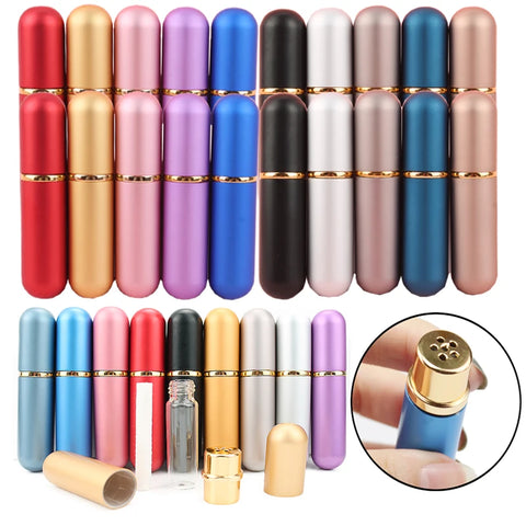 Aluminum Nasal Inhaler Sticks – Refillable Aromatherapy Tubes with Cotton Wicks
