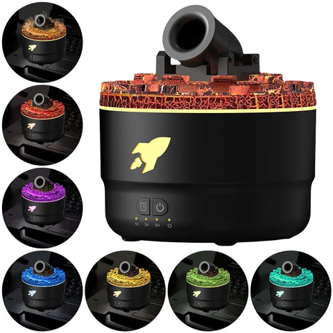 Volcanic Cannon Light Humidifier & Essential Oil Diffuser